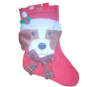 DOG perro pet canine holiday Christmas stocking gift